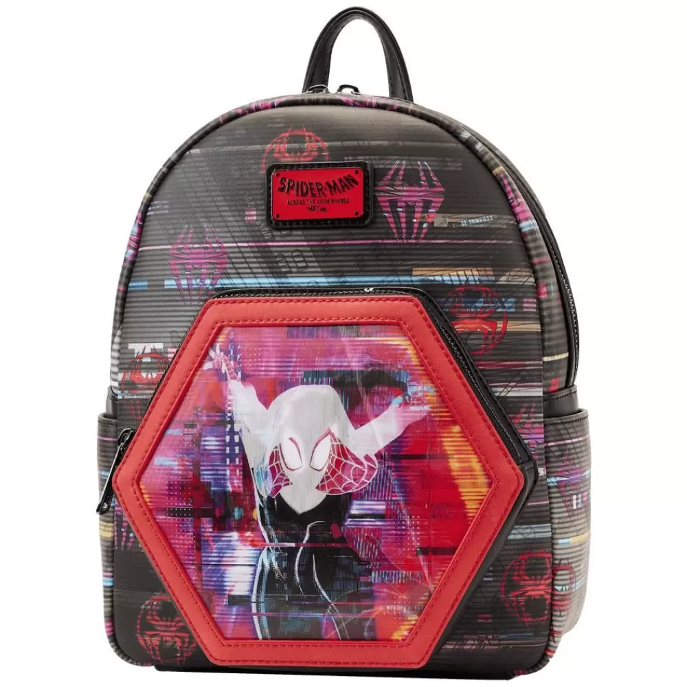 Marvel Across The Spider-Verse Lenticular Mini Backpack Discount