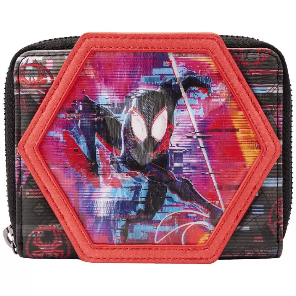 Marvel Across The Spider-Verse Lenticular Zip Around Wallet Outlet