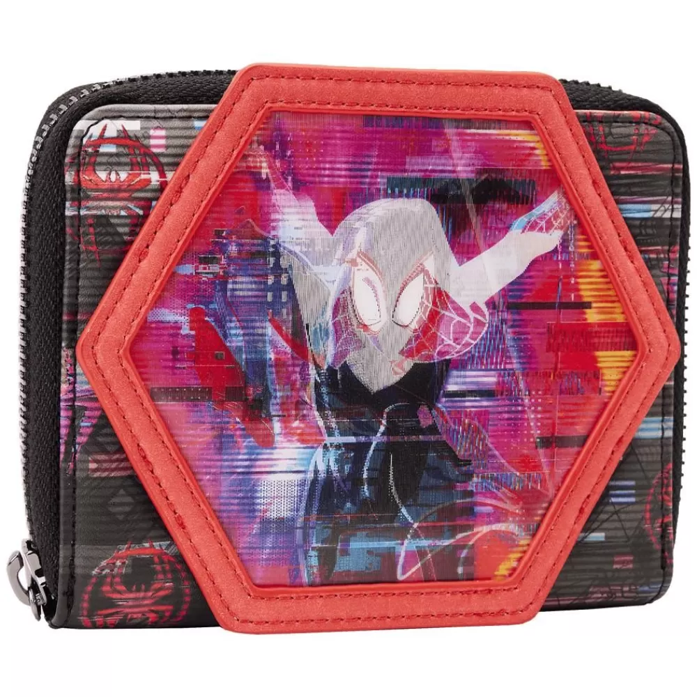 Marvel Across The Spider-Verse Lenticular Zip Around Wallet Outlet