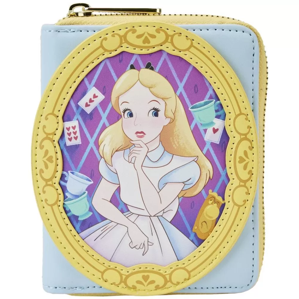 Disney Alice In Wonderland Cameo Zip Around Wallet Flash Sale