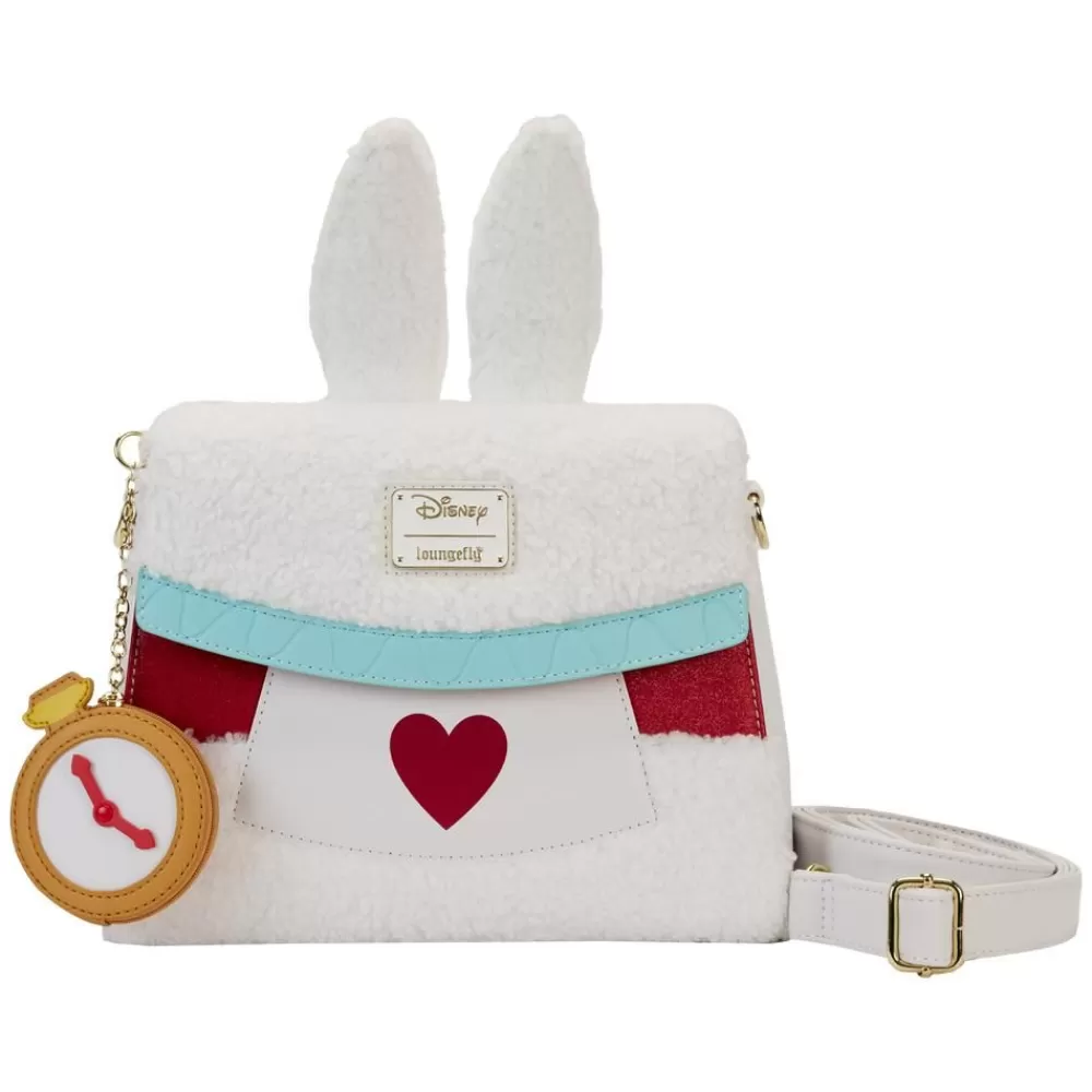 Disney Alice In Wonderland White Rabbit Cosplay Crossbody Bag New