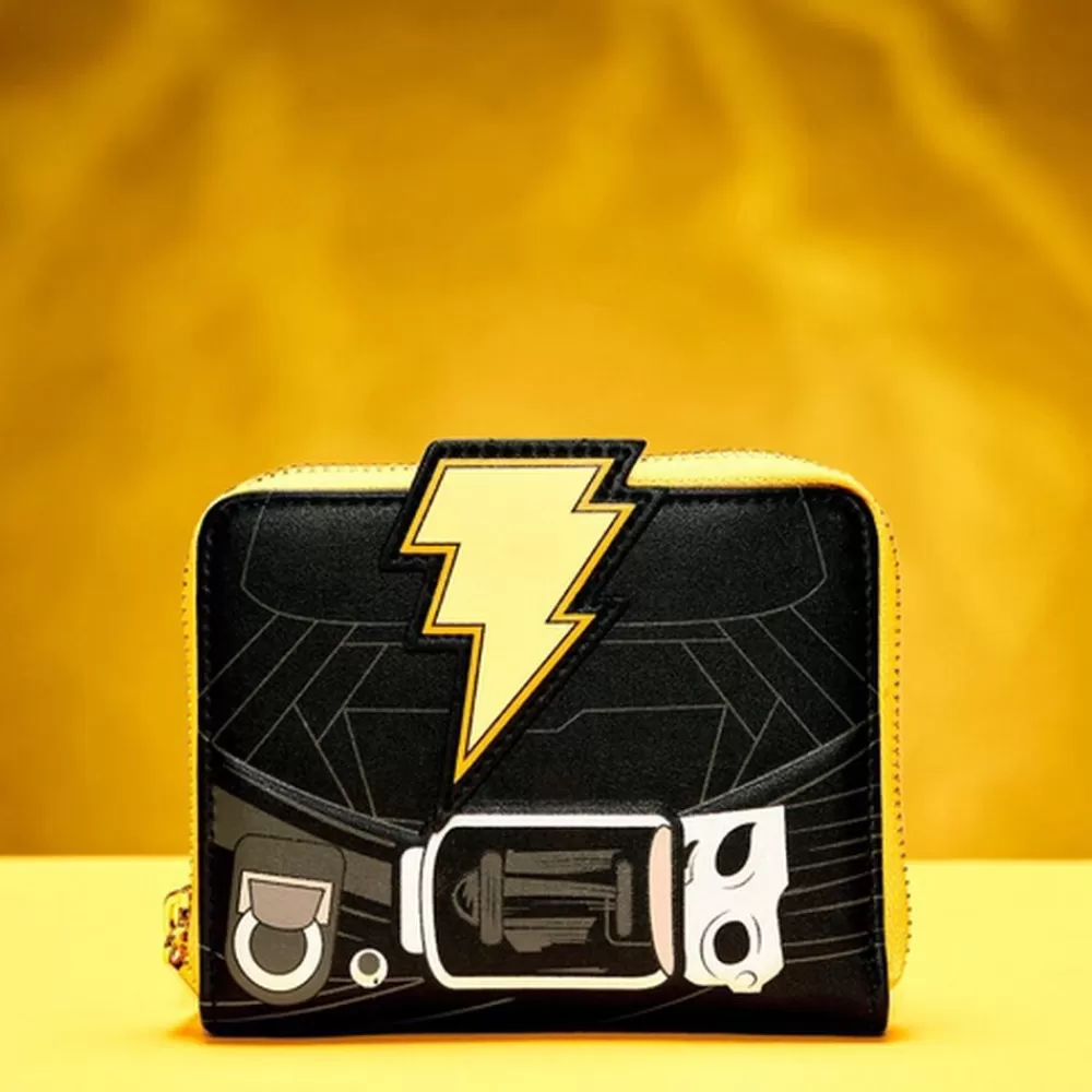 DC Comics Black Adam Glow Cosplay Zip Around Wallet Hot