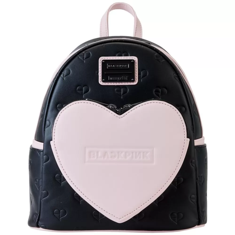 BLACKPINK All-Over Print Heart Mini Backpack New