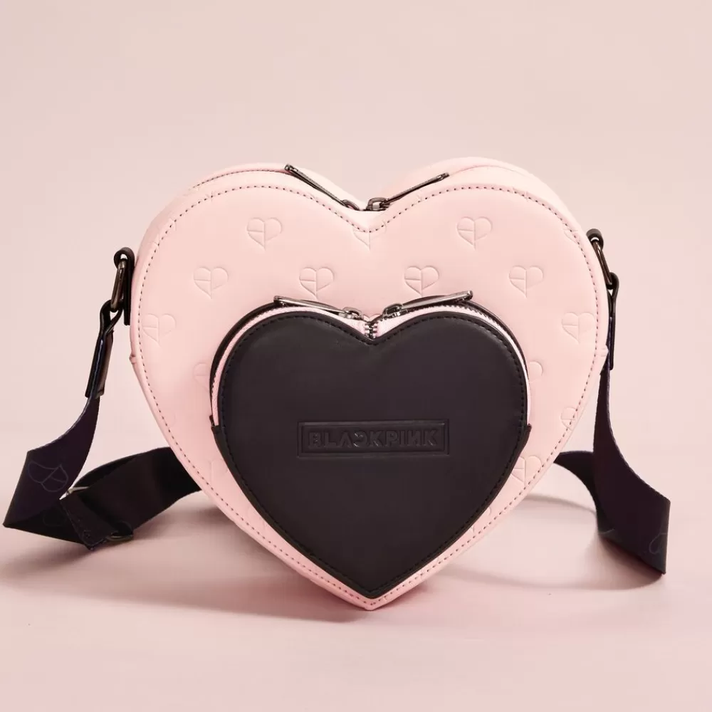 BLACKPINK All-Over Print Heart Shaped Crossbody Bag Best