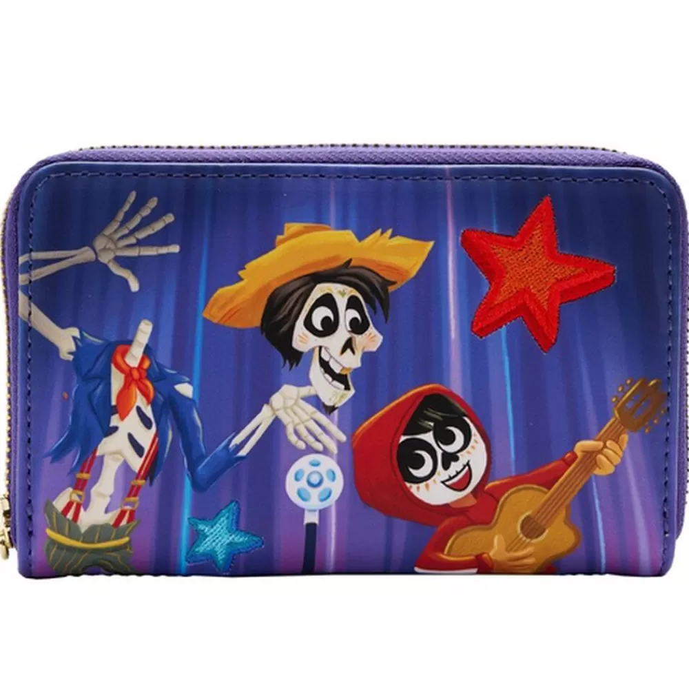 Pixar Coco Miguel & Hector Performance Scene Zip Around Wallet Hot