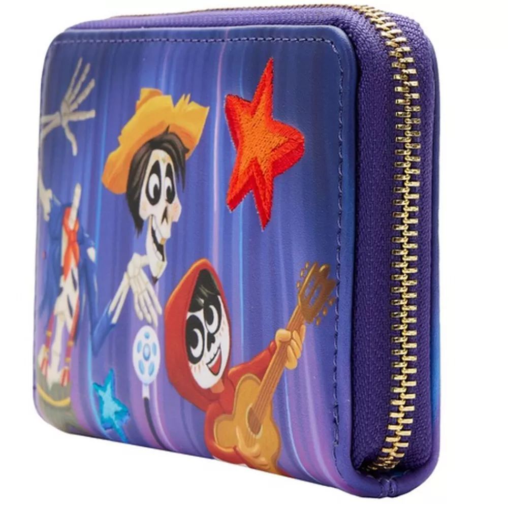 Pixar Coco Miguel & Hector Performance Scene Zip Around Wallet Hot