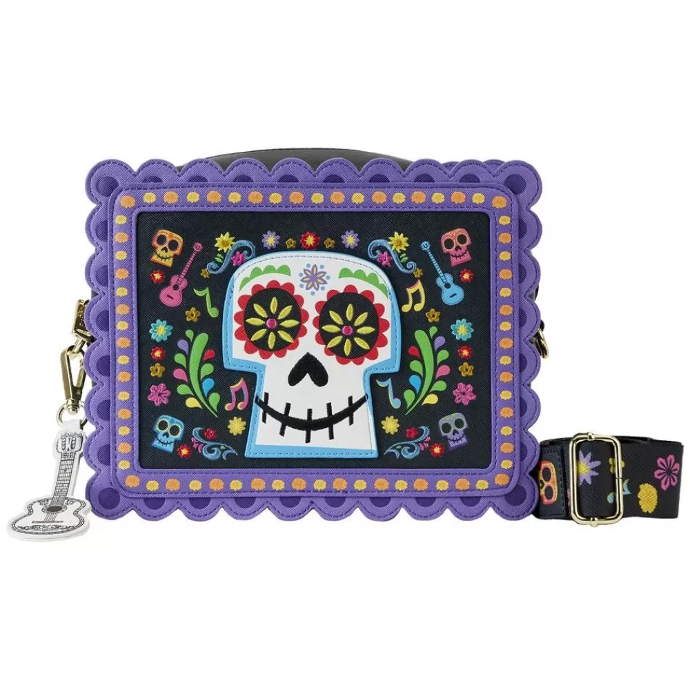 Pixar Coco Miguel Calavera Floral Skull Crossbody Bag Online