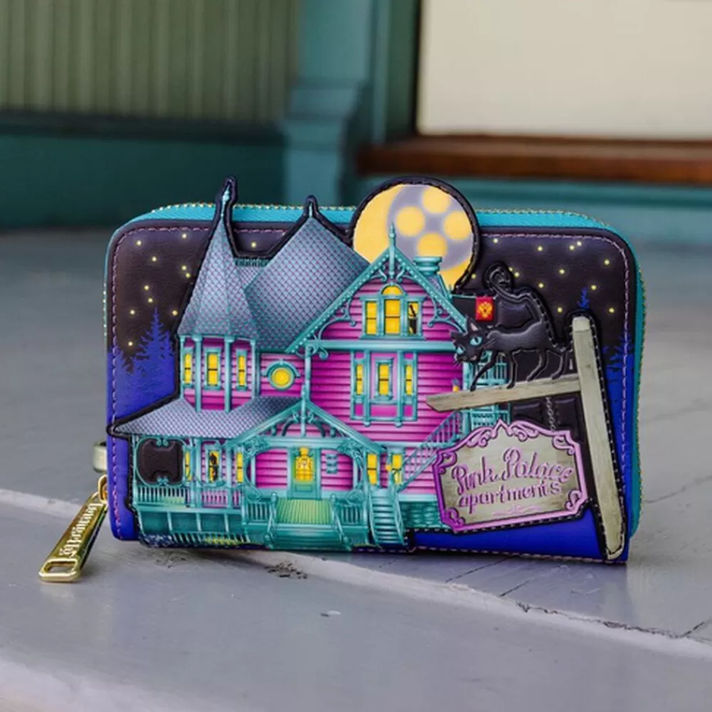 Coraline Glow In The Dark House Zip Around Wallet Outlet