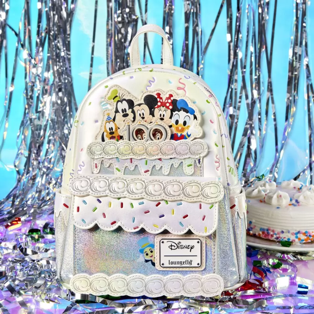 Disney 100 Anniversary Celebration Cake Mini Backpack Sale