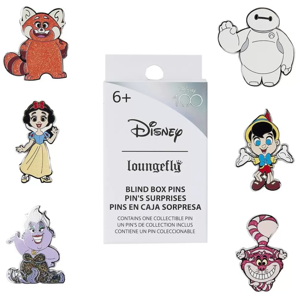 Disney 100 Anniversary Character Mystery Box Pin Fashion