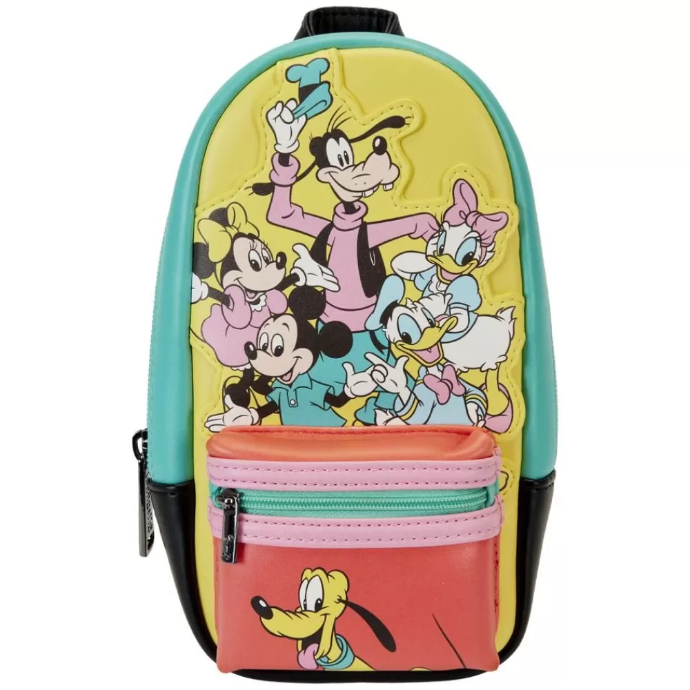 Disney 100 Mickey & Friends Classic Stationery Mini Backpack Pencil Case Clearance