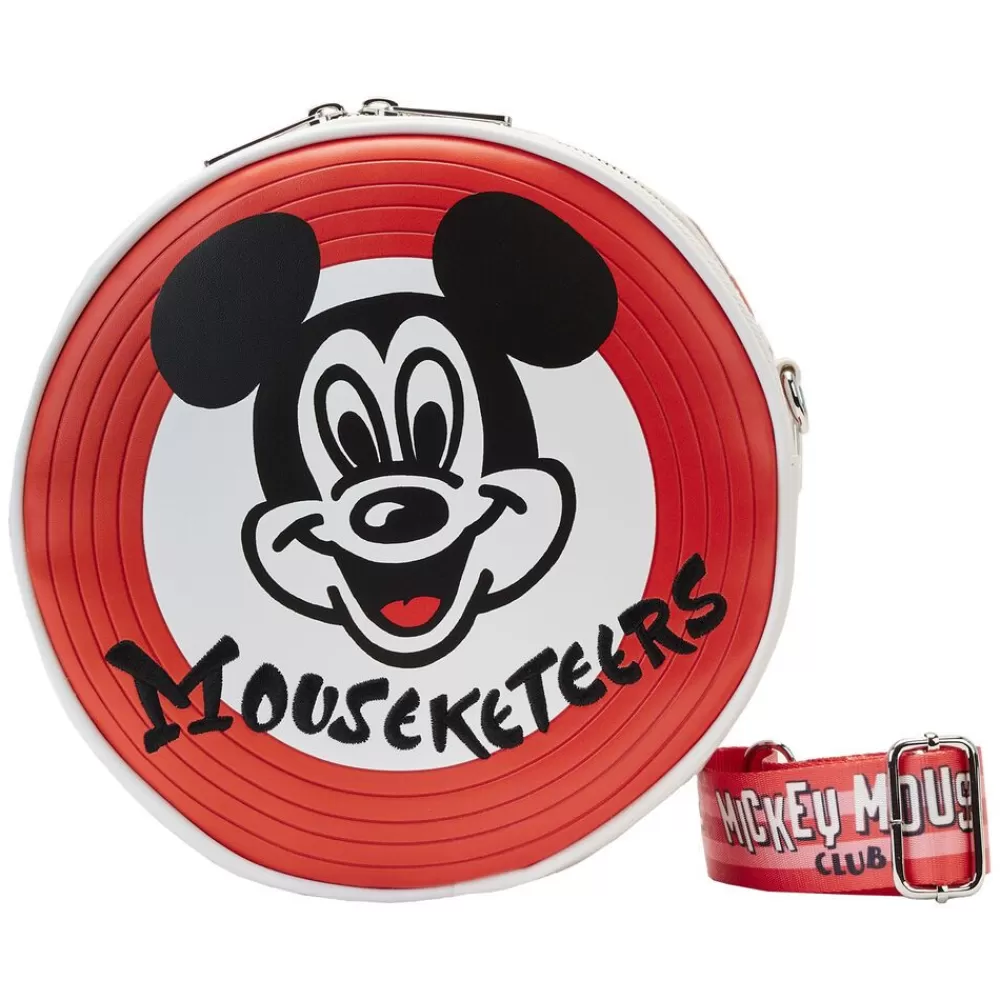 Disney 100 Mickey Mouseketeers Crossbody Bag With Ear Holder Sale