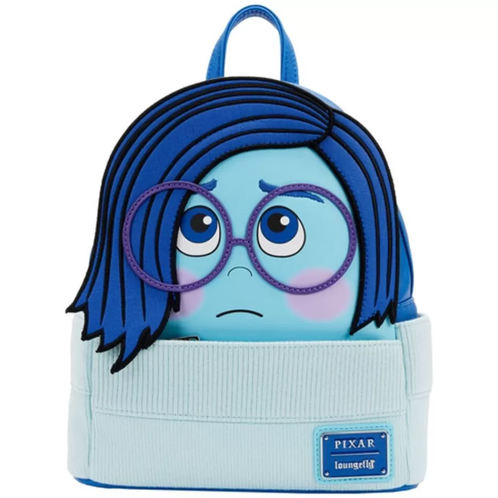 Pixar Exclusive - Inside Out Sadness Cosplay Mini Backpack New