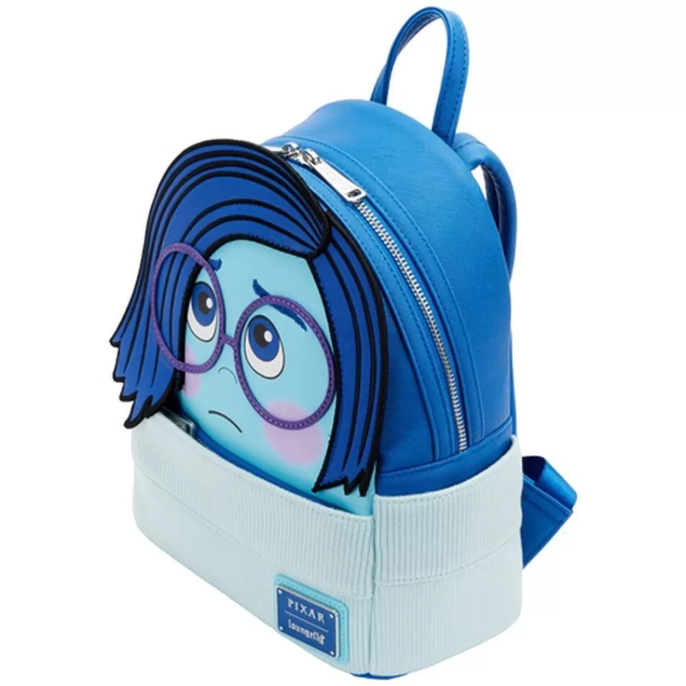 Pixar Exclusive - Inside Out Sadness Cosplay Mini Backpack New