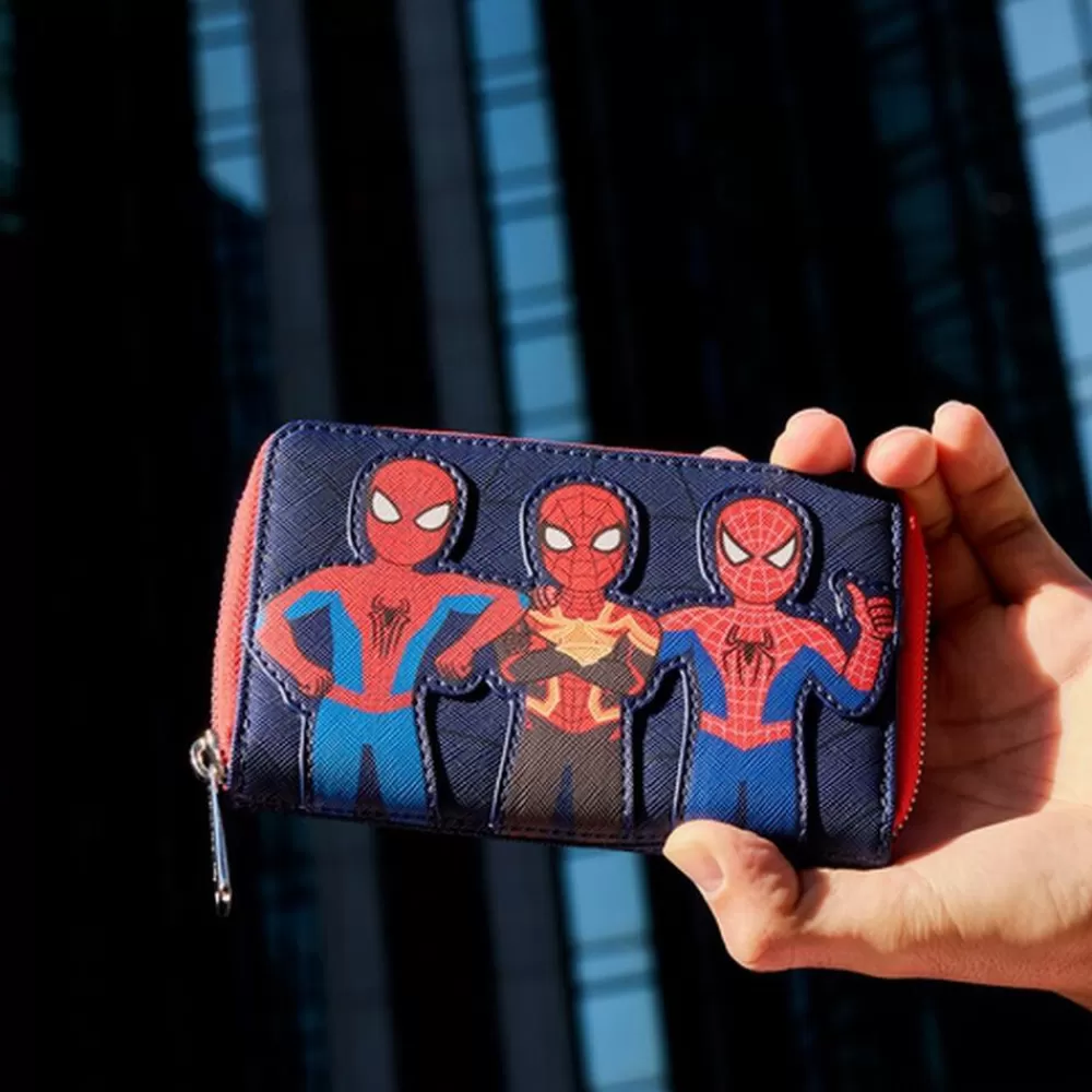 Marvel Exclusive - Spider-Man I Love You Guys Zip Around Wallet Best Sale