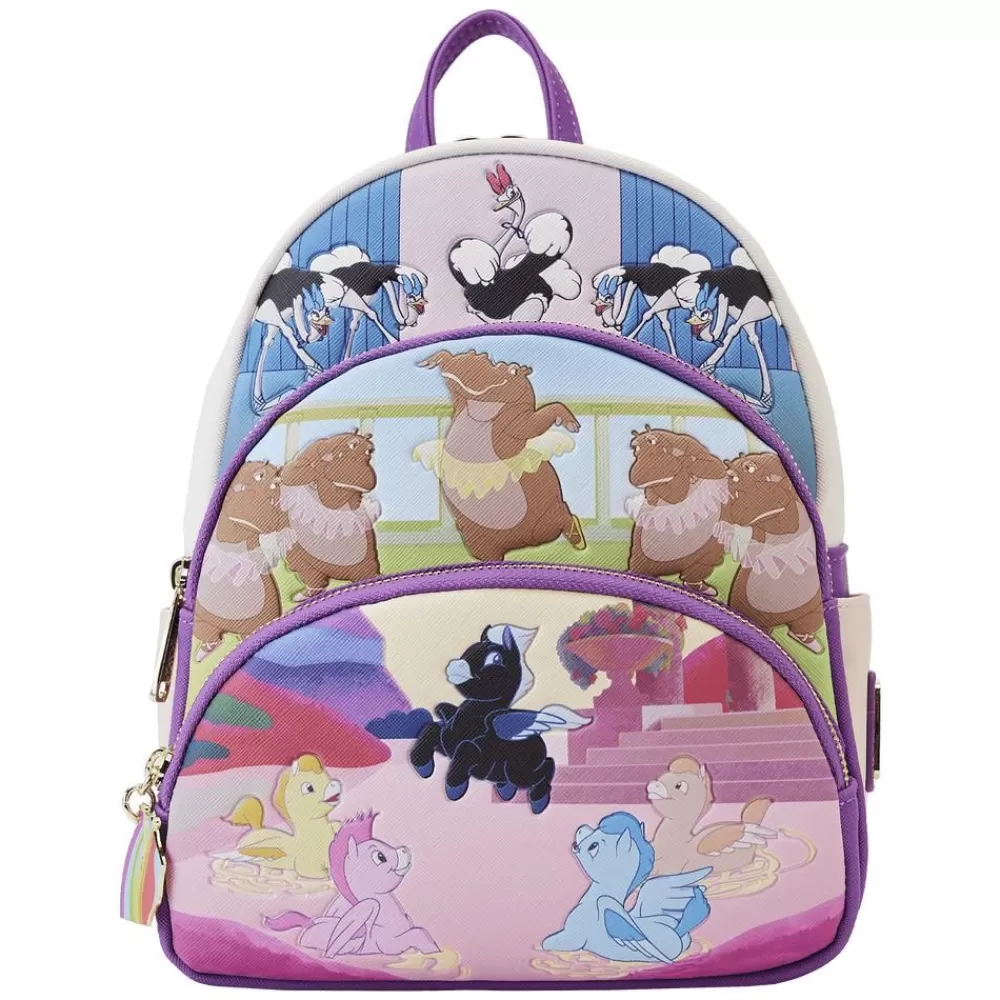 Disney Fantasia Scenes Triple Pocket Mini Backpack Shop