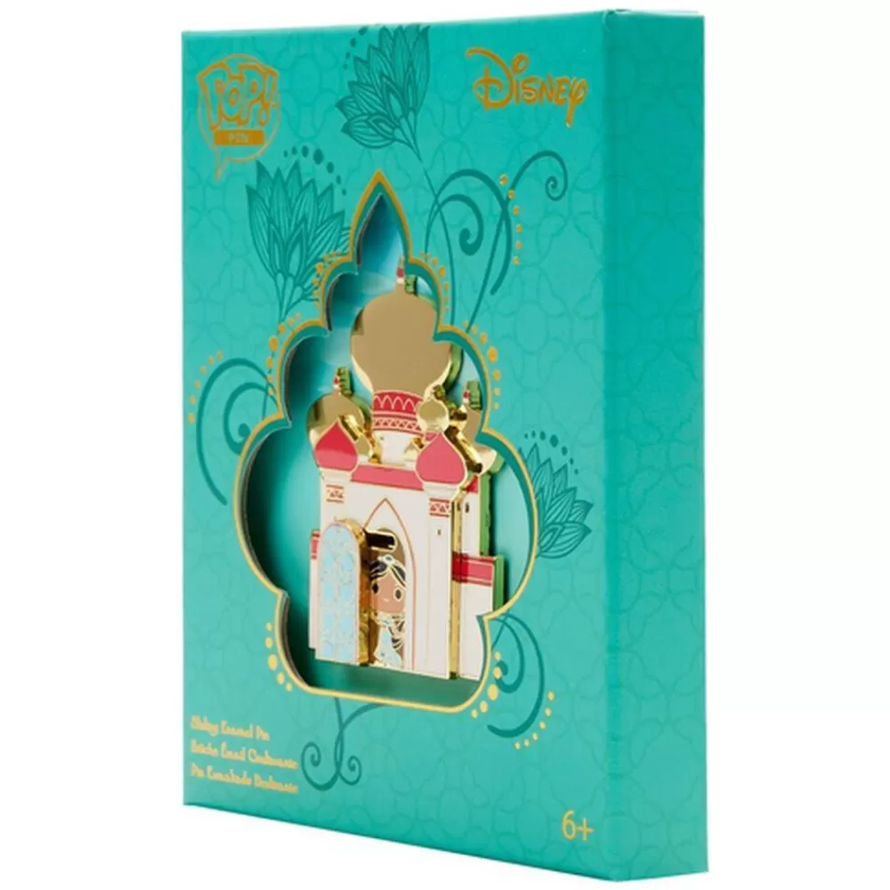 Disney Funko Pop! By Loungefly Princess Jasmine Palace Sliding Pin Fashion