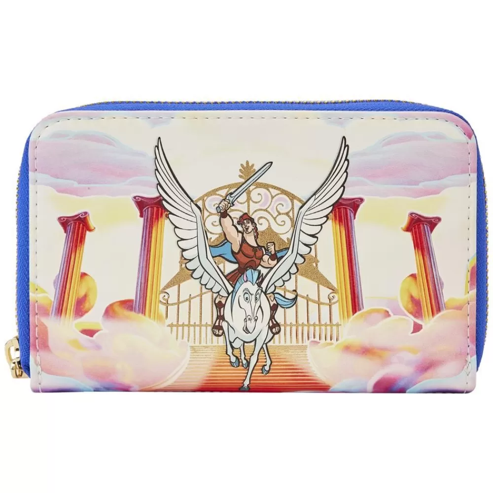 Disney Hercules Mount Olympus Golden Gates Zip Around Wallet Online