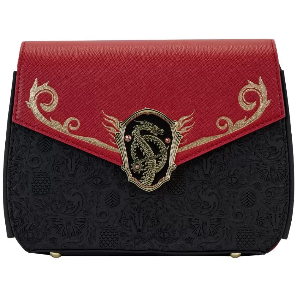 House of the Dragon All-Over Print House Targaryen Crossbody Bag Outlet