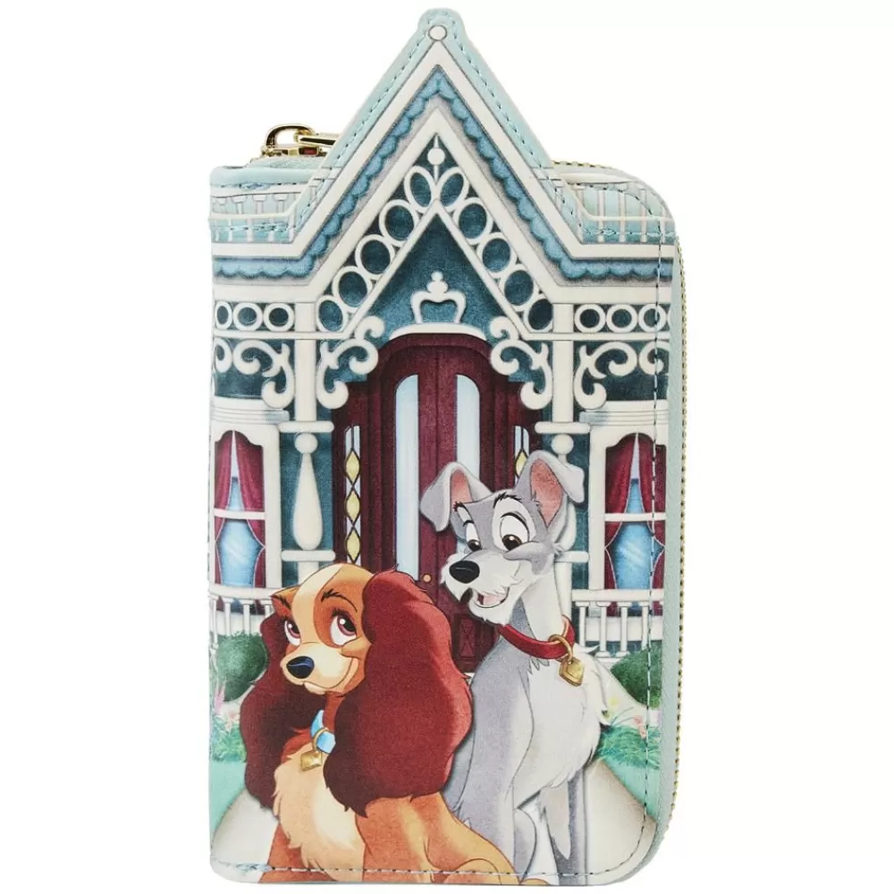 Disney Lady And The Tramp Portrait House Zip Around Wallet Sale