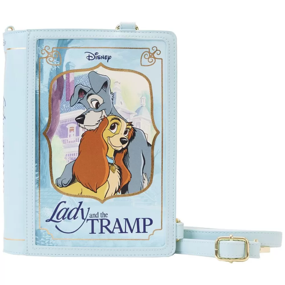 Disney Lady And The Tramp Storybook Convertible Backpack & Crossbody Bag Store