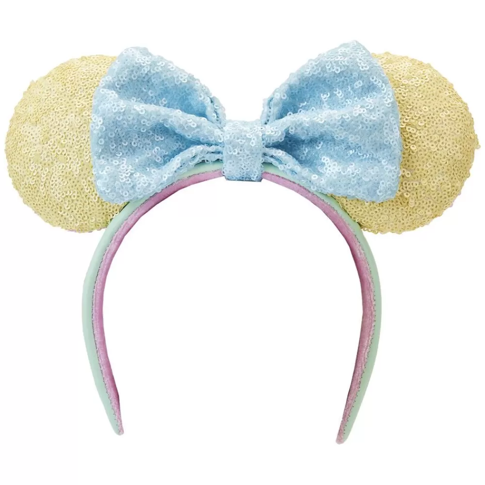 Disney Limited Edition Exclusive - Minnie Mouse Pastel Sequin Ear Headband New