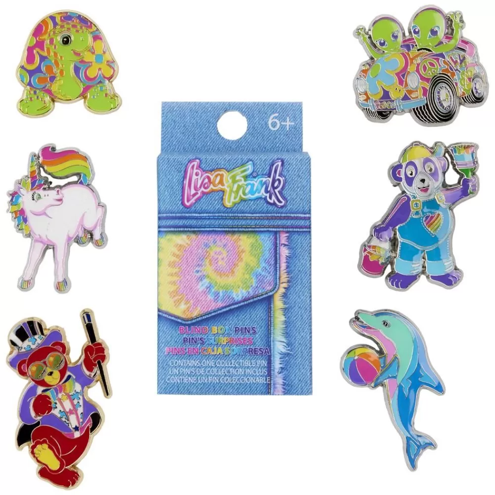 Lisa Frank Character Mystery Box Pin Flash Sale