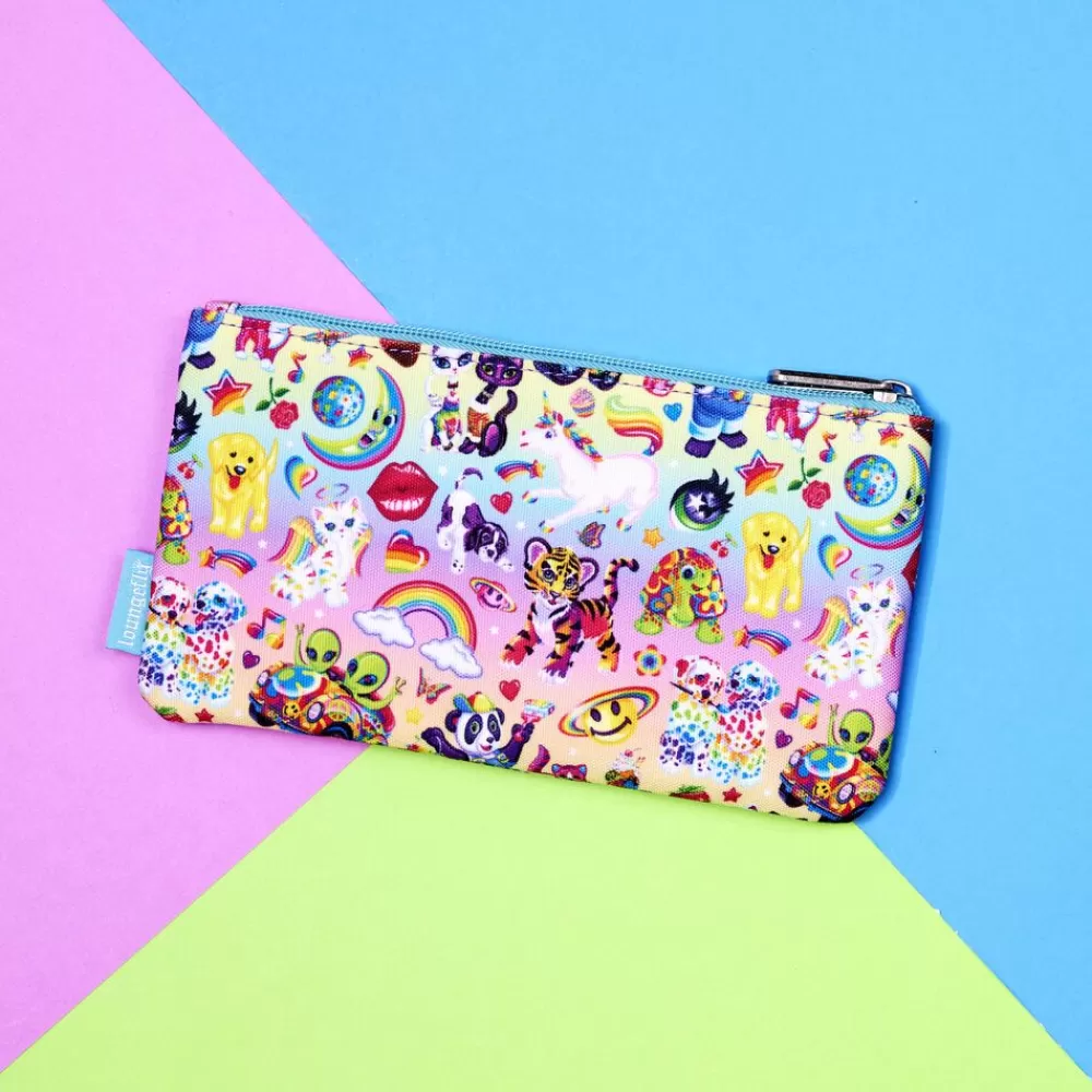 Lisa Frank Sticker All-Over Print Nylon Zipper Pouch Shop