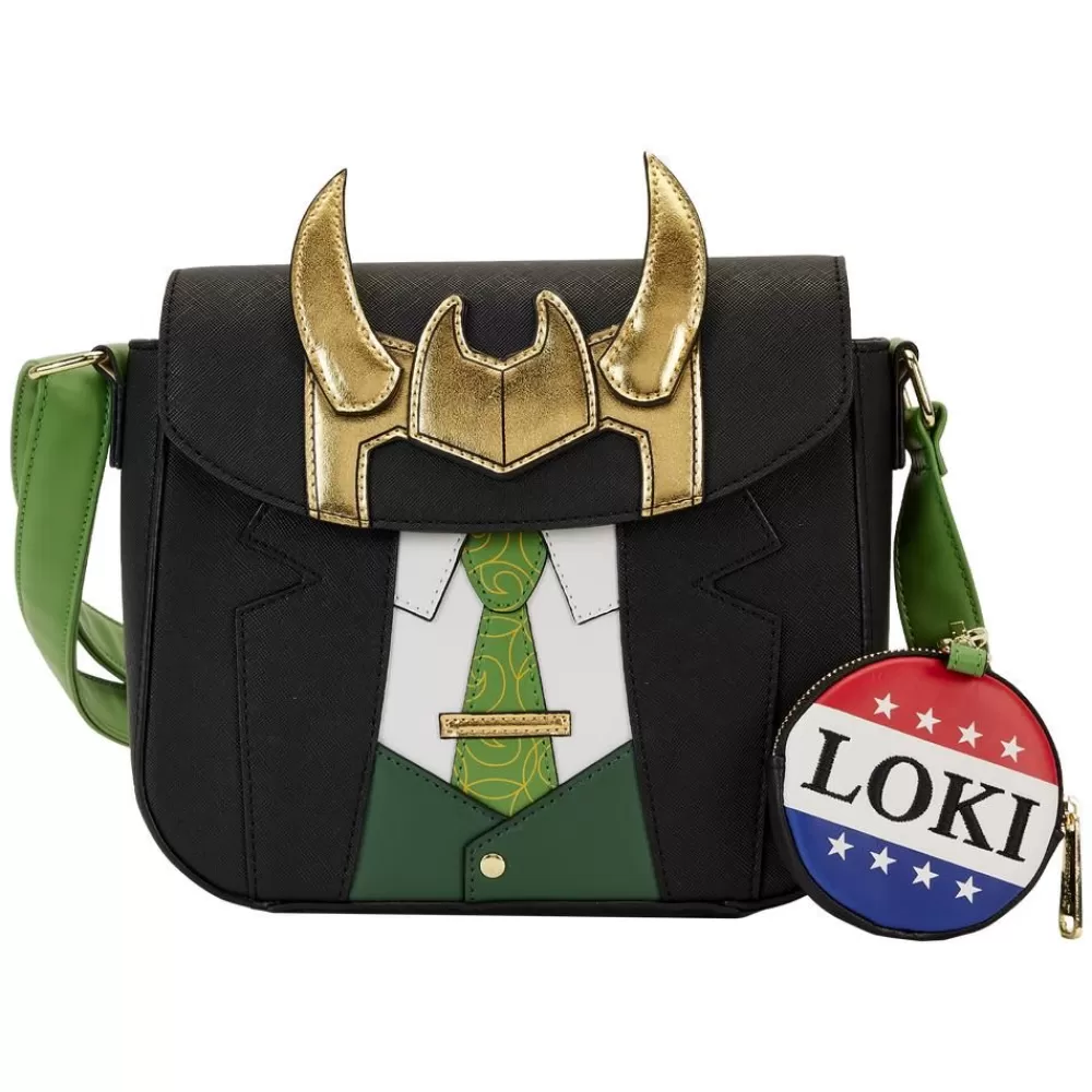 Marvel Loki For Preseident Cosplay Crossbody Bag With Coin Bag Cheap