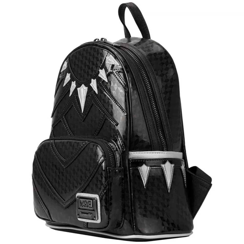 Marvel Metallic Black Panther Cosplay Mini Backpack Best Sale