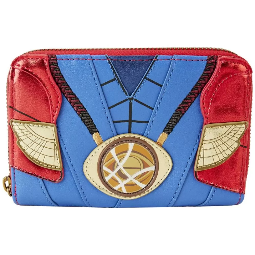 Marvel Metallic Doctor Strange Cosplay Zip Around Wallet Cheap