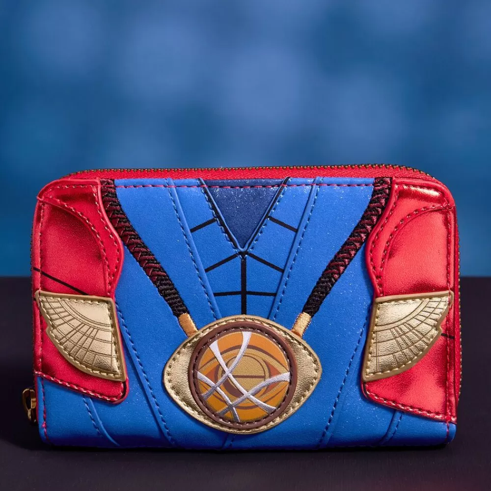 Marvel Metallic Doctor Strange Cosplay Zip Around Wallet Cheap