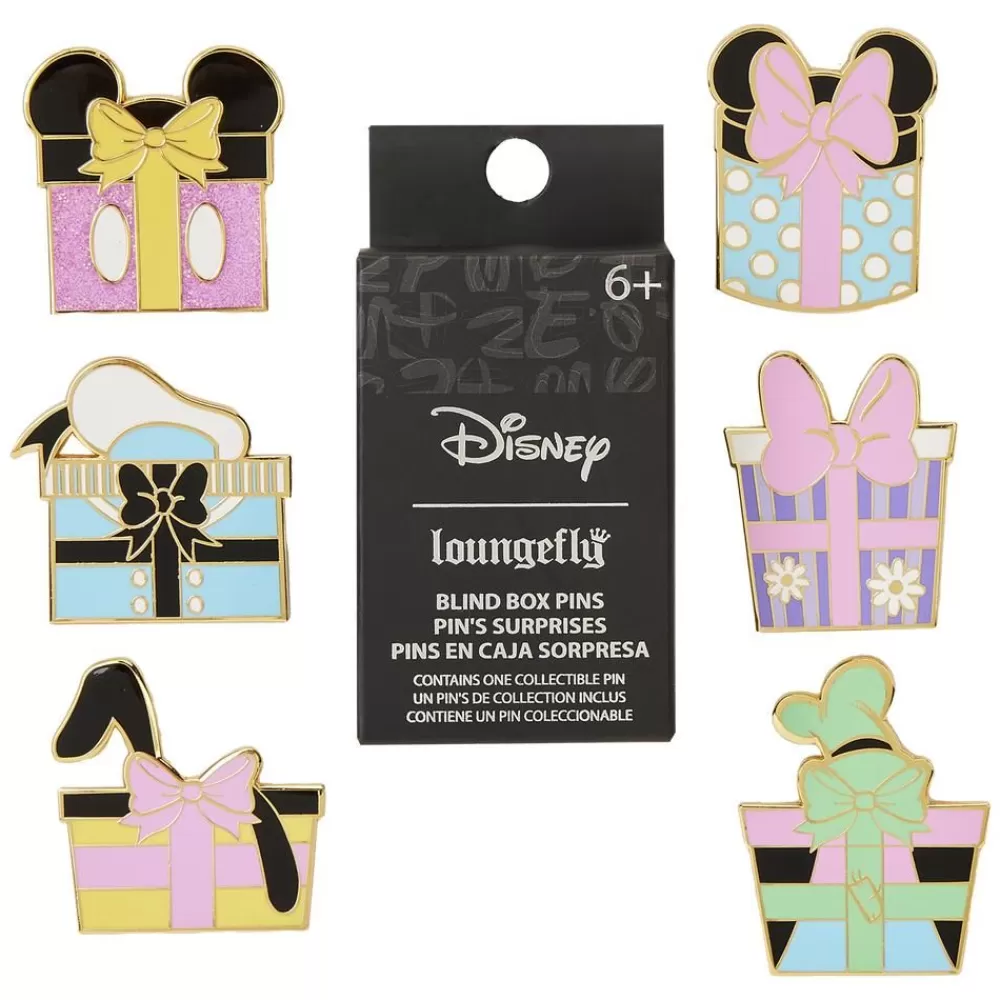 Disney Mickey & Friends Birthday Presents Mystery Box Pin Sale