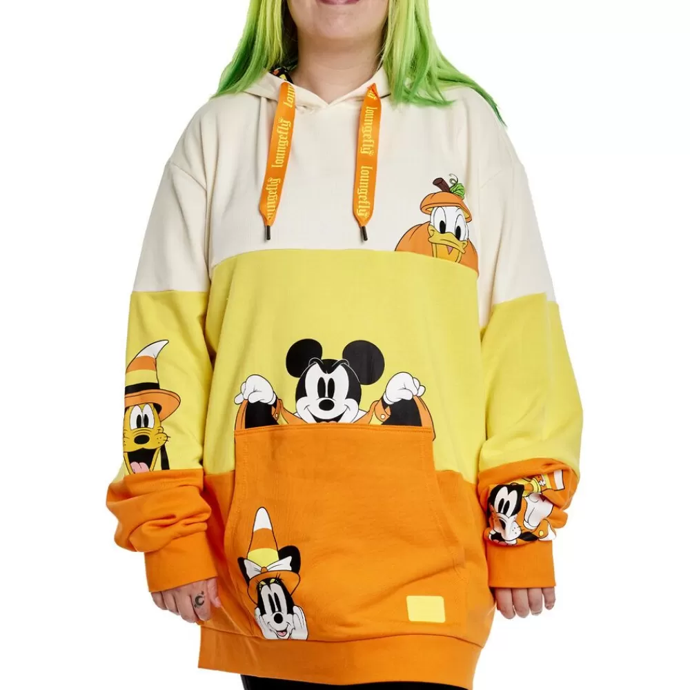 Disney Mickey & Friends Candy Corn Unisex Hoodie Outlet