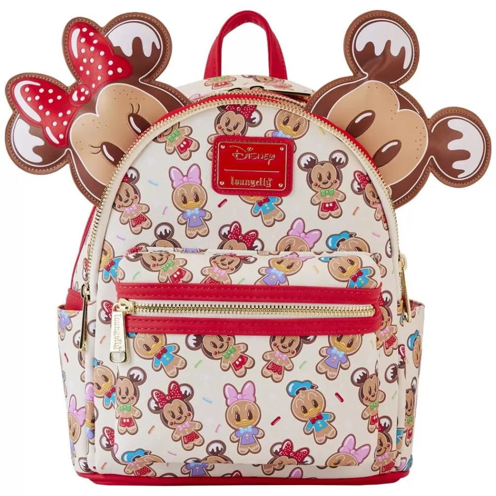 Disney Mickey & Friends Gingerbread Cookie All-Over Print Mini Backpack With Ear Headband Online