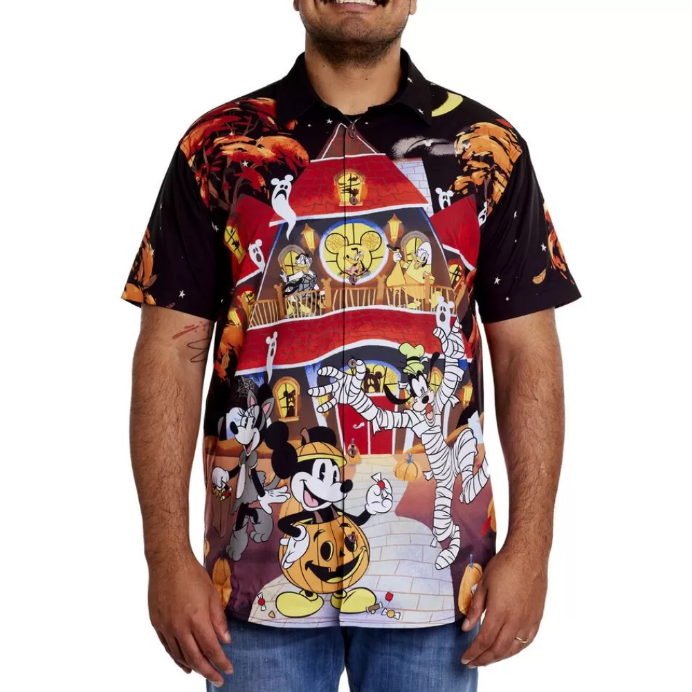 Disney Mickey & Friends Haunted House Camp Shirt Online