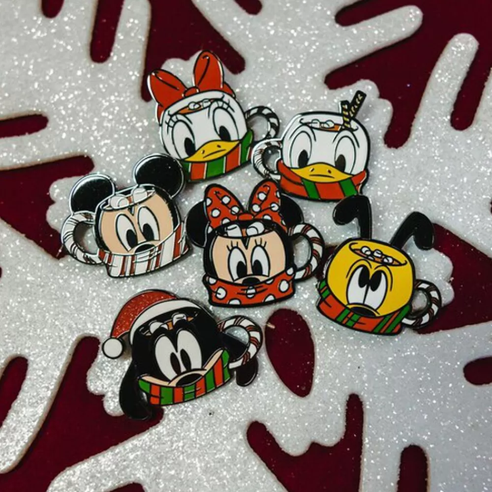 Disney Mickey & Friends Hot Cocoa Mystery Box Pin Outlet