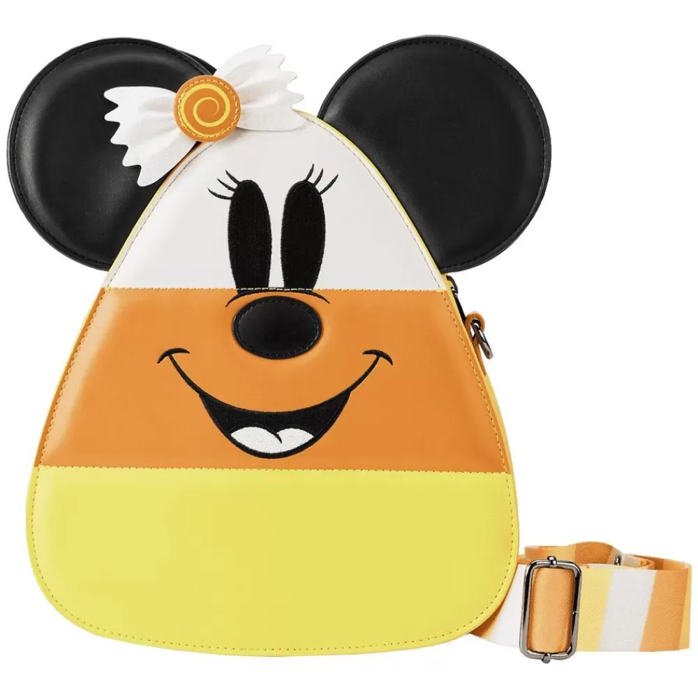 Disney Mickey And Minnie Mouse Candy Corn Crossbody Bag Hot