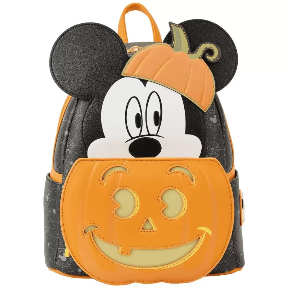 Disney Mickey Mouse Pumpkin Light Up Mini Backpack Shop