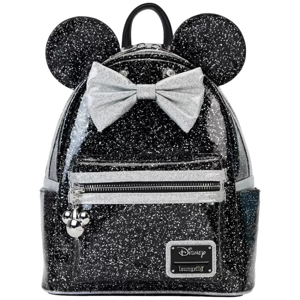 Disney Minnie Mouse Exclusive Happy New Year Glitter Mini Backpack Hot