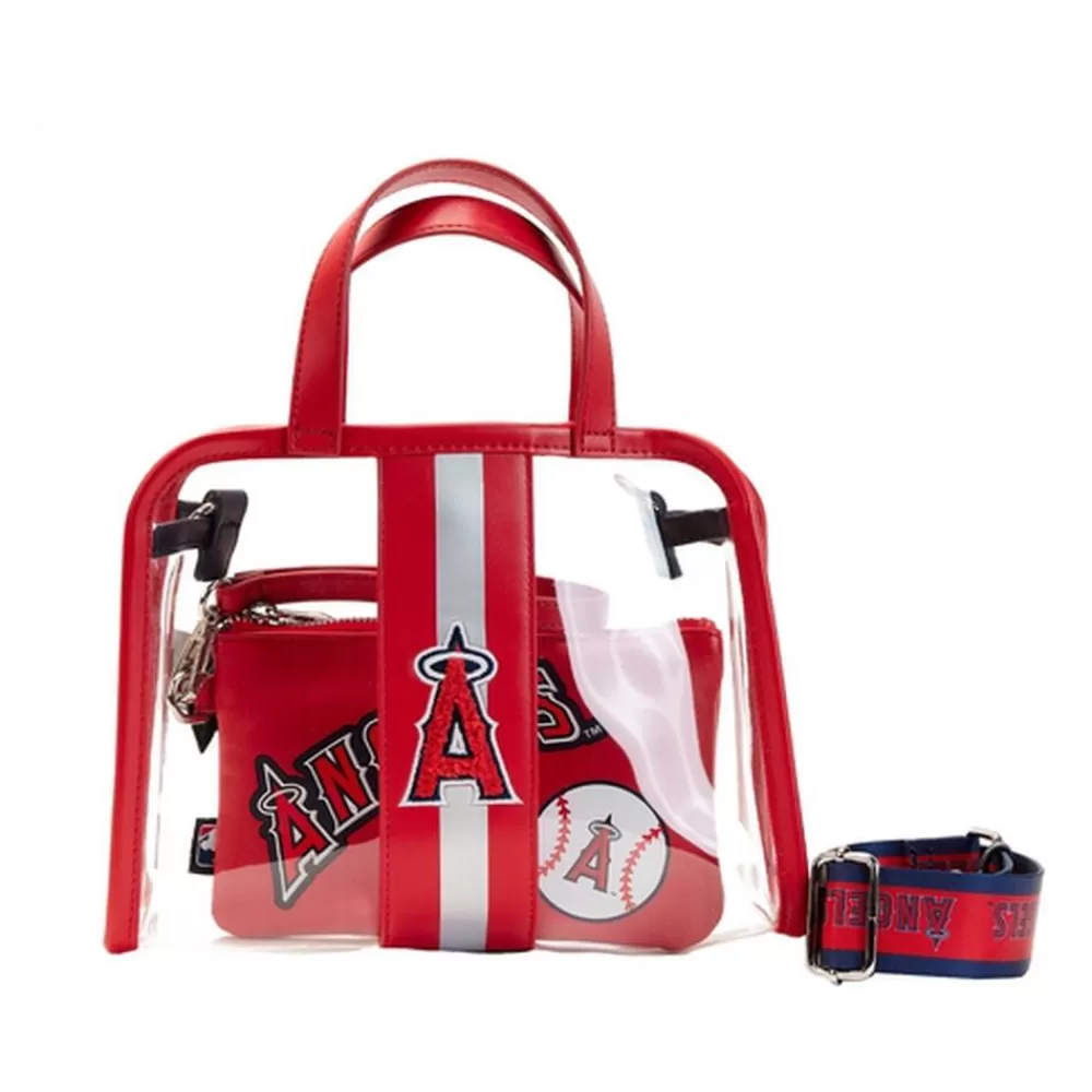 MLB La Angels Stadium Crossbody Bag With Pouch Hot