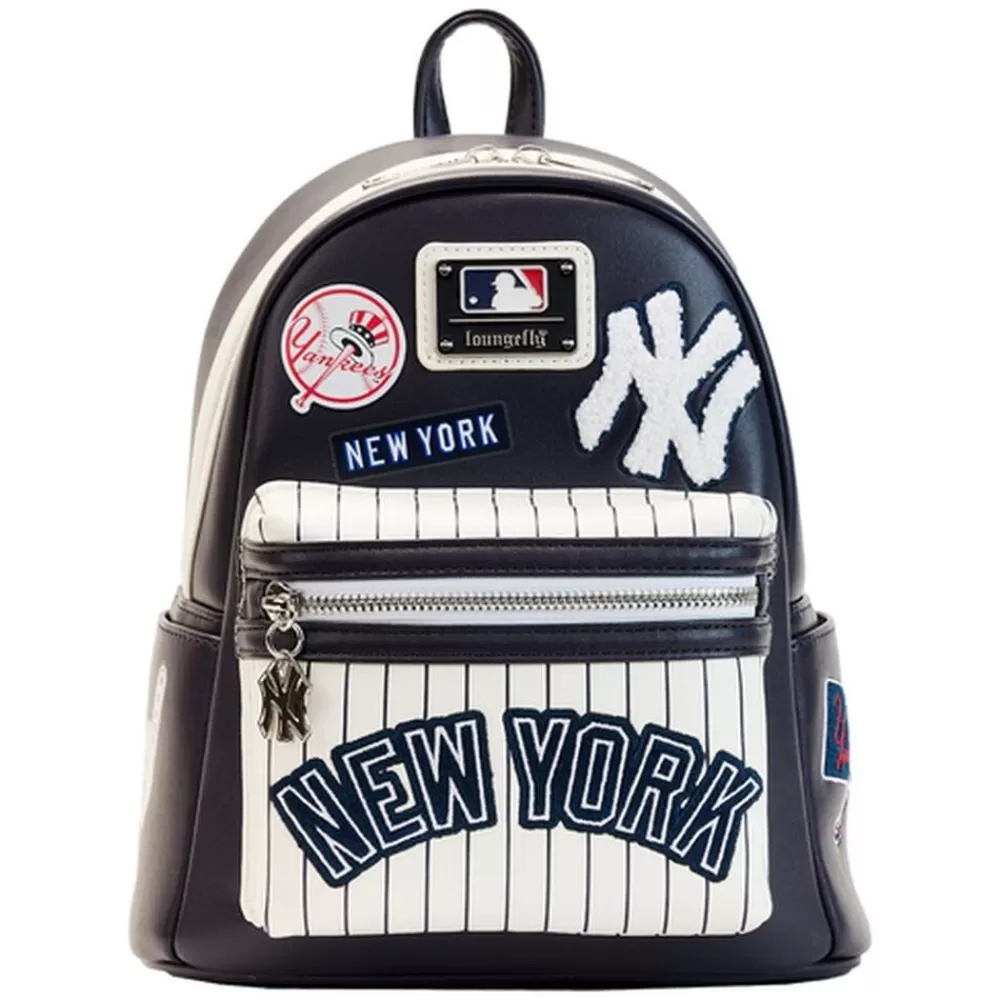 MLB Ny Yankees Patches Mini Backpack New