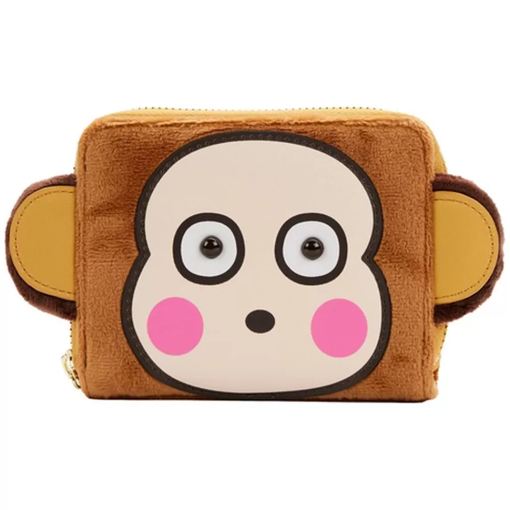 Sanrio Monkichi Cosplay Zip Around Wallet Store