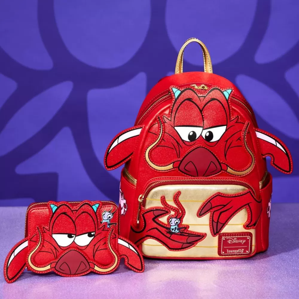 Disney Mulan 25Th Anniversary Mushu Glitter Cosplay Mini Backpack Discount