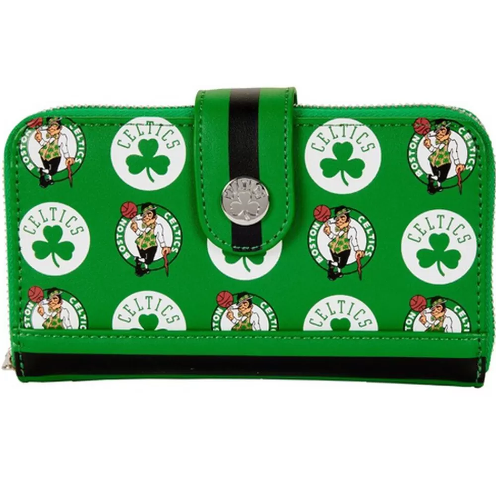 NBA Boston Celtics Logo Zip Around Wallet Cheap