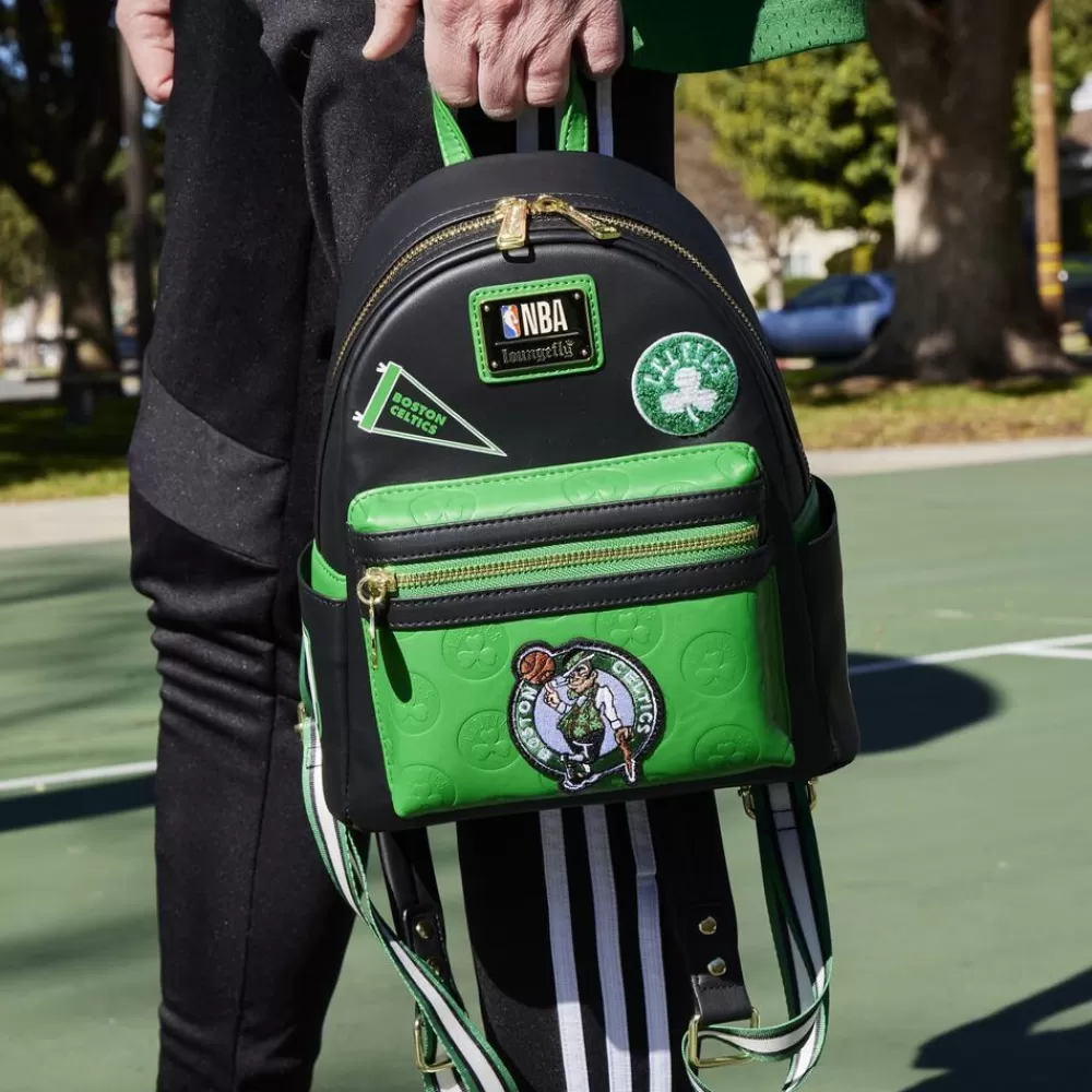 NBA Boston Celtics Patch Icons Mini Backpack Fashion