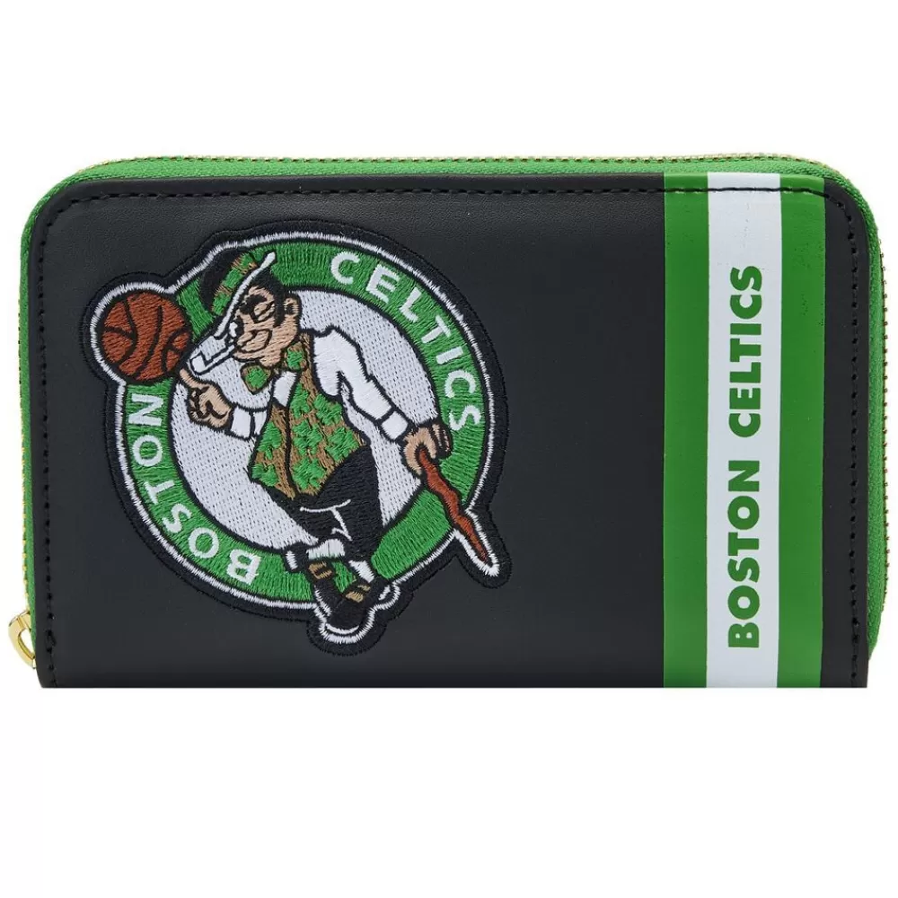 NBA Boston Celtics Patch Icons Zip Around Wallet Best