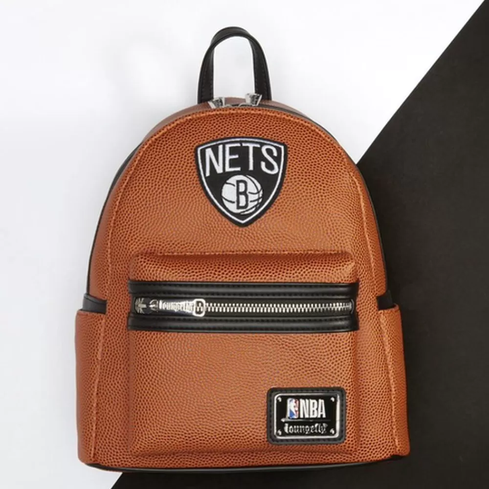 NBA Brooklyn Nets Basketball Logo Mini Backpack Online