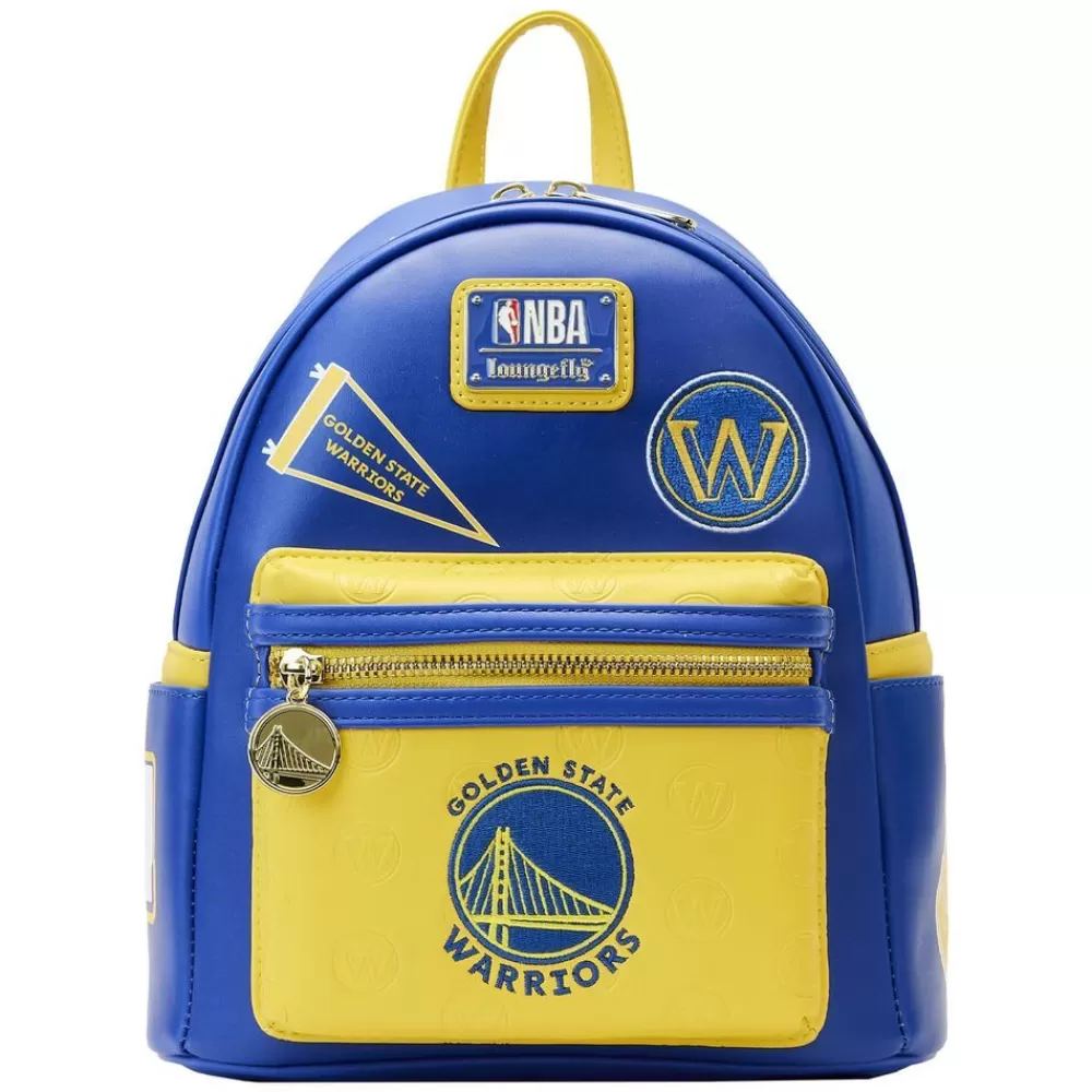 NBA Golden State Warriors Patch Icons Mini Backpack Cheap