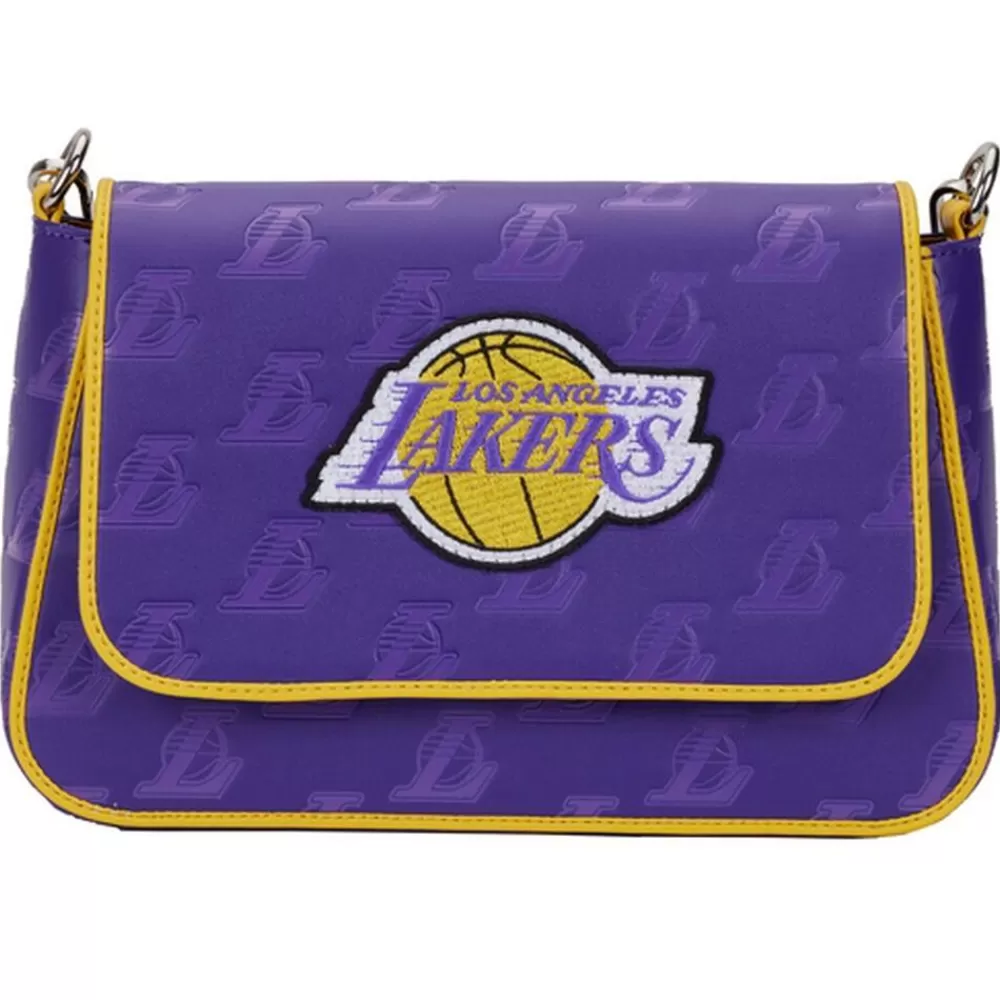 NBA Los Angeles Lakers Logo Crossbody Bag Hot